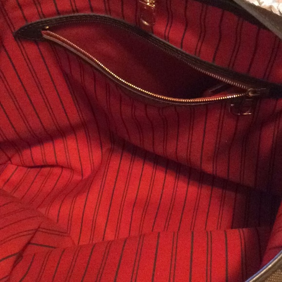 Authentic Louis Vuitton Delightful MM Damier Ebene With Matching Wallet - Picture 3 of 16